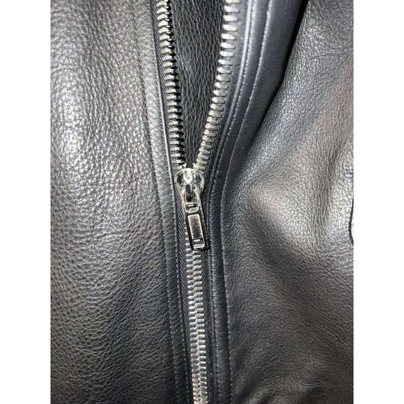 Rick Owens Leather Biker Jacket - Picture 4 of 7